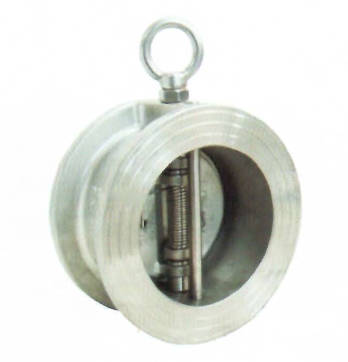 对夹式两瓣弹簧止回阀H76