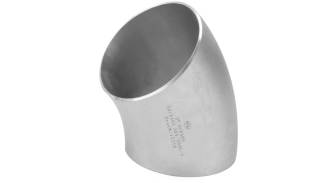 不锈钢长半径弯头ELB45LR